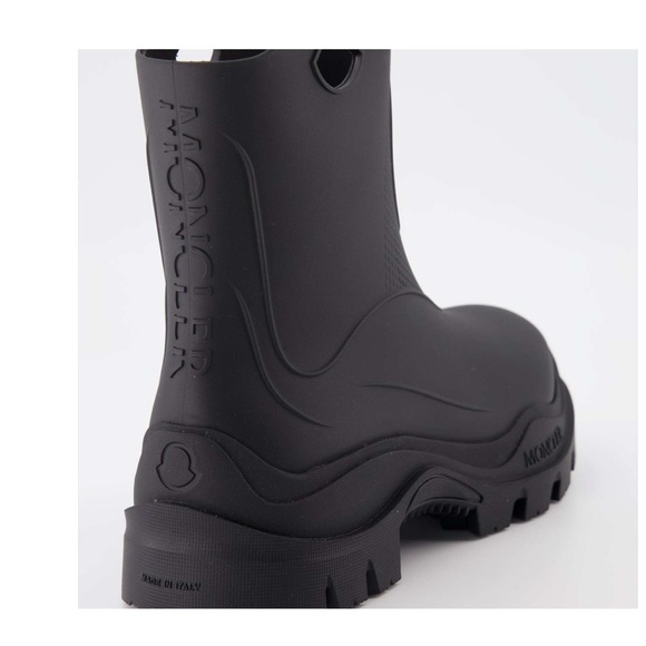 Moncler Misty Black Rain Boots - Picture 4 of 11